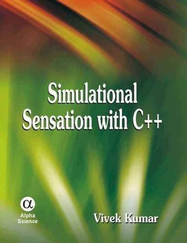 Cover of Simulational Sensation with C++ by Vivek Kumar